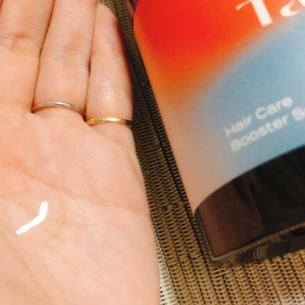 TaYU TaYU ヘアケアブースターセラム BAのクチコミ「シャンプー後の濡れた髪全体にこちらを馴染ませてから、いつものトリートメントをするスタイルの商品.....」(2枚目)