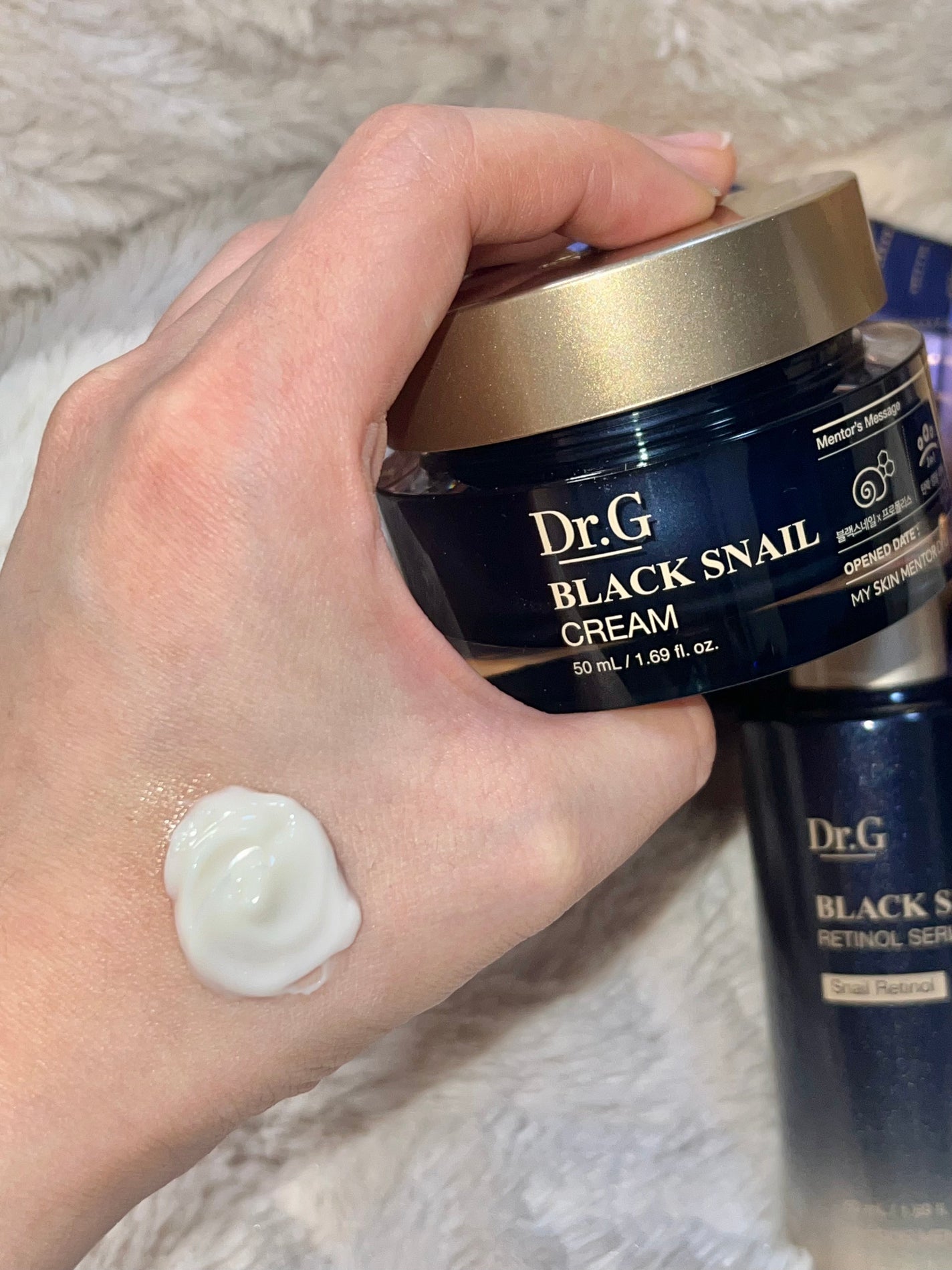 ブラックスネイル クリーム/Dr.G/フェイスクリームを使ったクチコミ(3枚目)