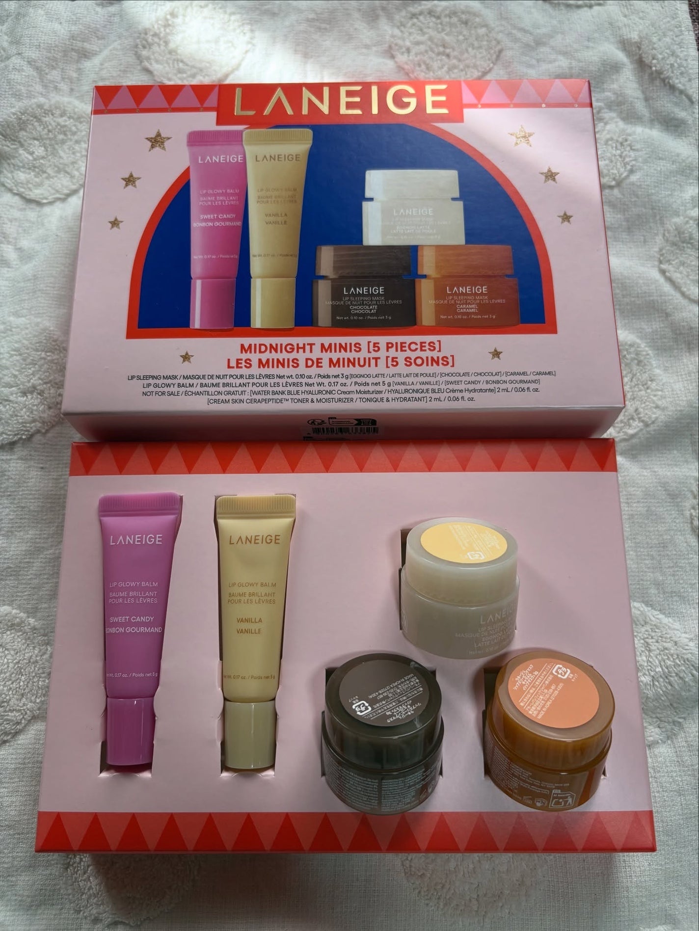 リップスリーピングマスク ミッドナイトミニズ N/LANEIGE/リップケアを使ったクチコミ(1枚目)