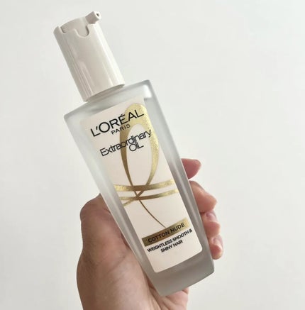 ロレアル パリ エクストラオーディナリー オイル ヌードエディション/ロレアル パリ/ヘアオイルを使ったクチコミ(2枚目)