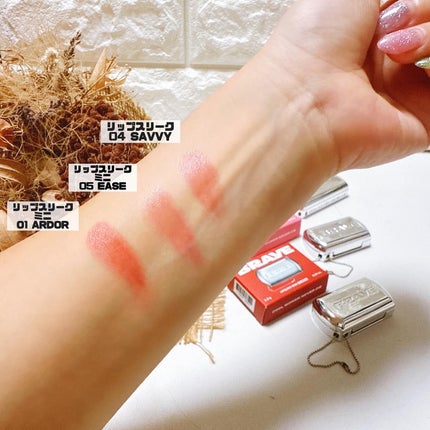 リップスリークミニ/BRAYE/口紅を使ったクチコミ(4枚目)