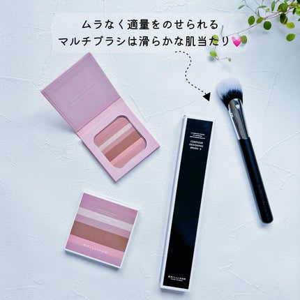 コントゥア デザイニング パウダー/ブリリアージュ/シェーディングを使ったクチコミ(3枚目)
