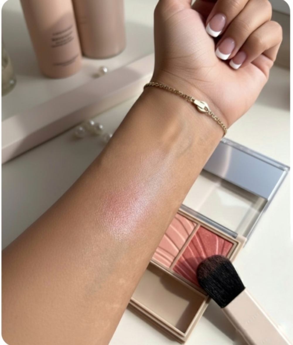 レイヤード フルリ チーク/Visée/パウダーチークを使ったクチコミ（3枚目）