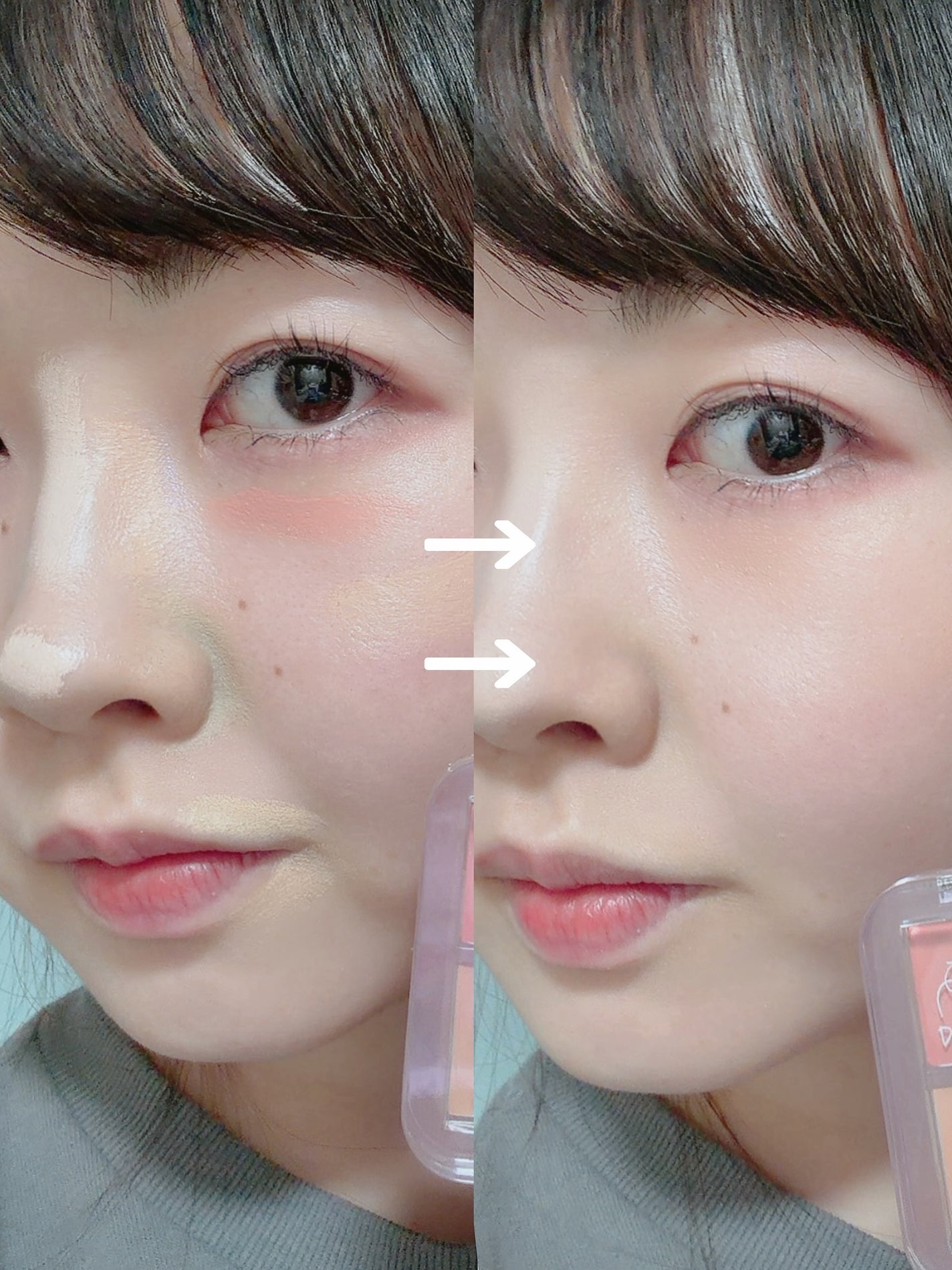 コンシールブレンダーパレット/LUNA/パレットコンシーラーを使ったクチコミ(5枚目)