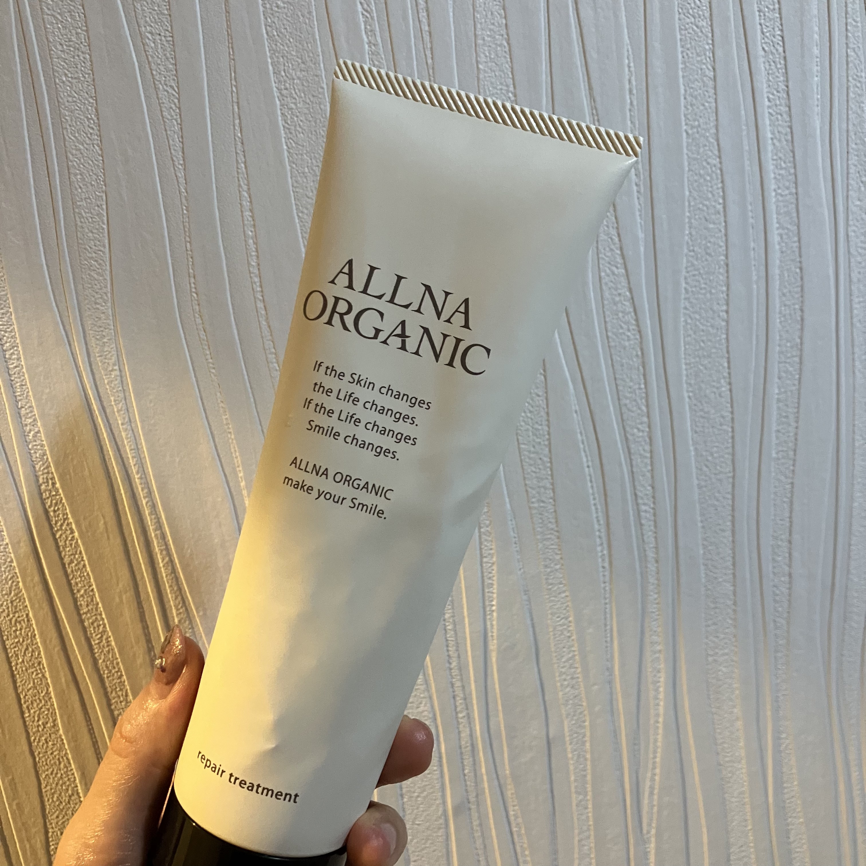 リペアトリートメント/ALLNA ORGANIC/洗い流すヘアトリートメントを使ったクチコミ（1枚目）