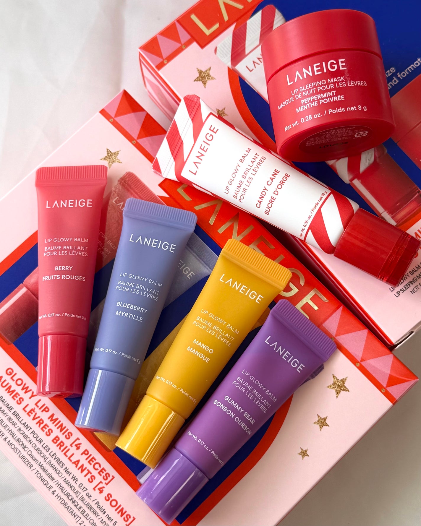 リップグロウィバーム ミニキット N/LANEIGE/リップケアを使ったクチコミ(7枚目)