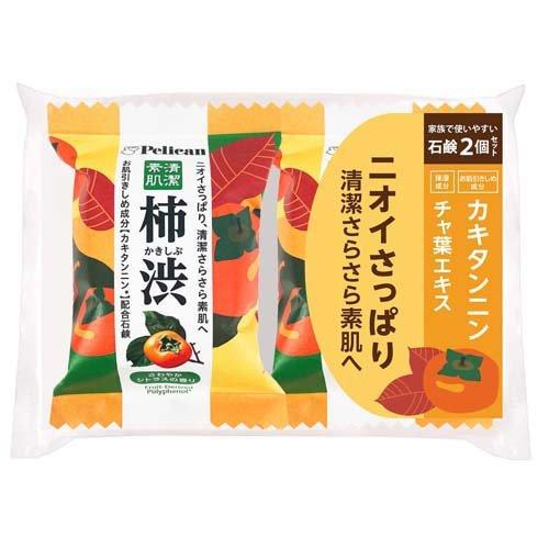 柿渋ファミリー石鹸 80g×2