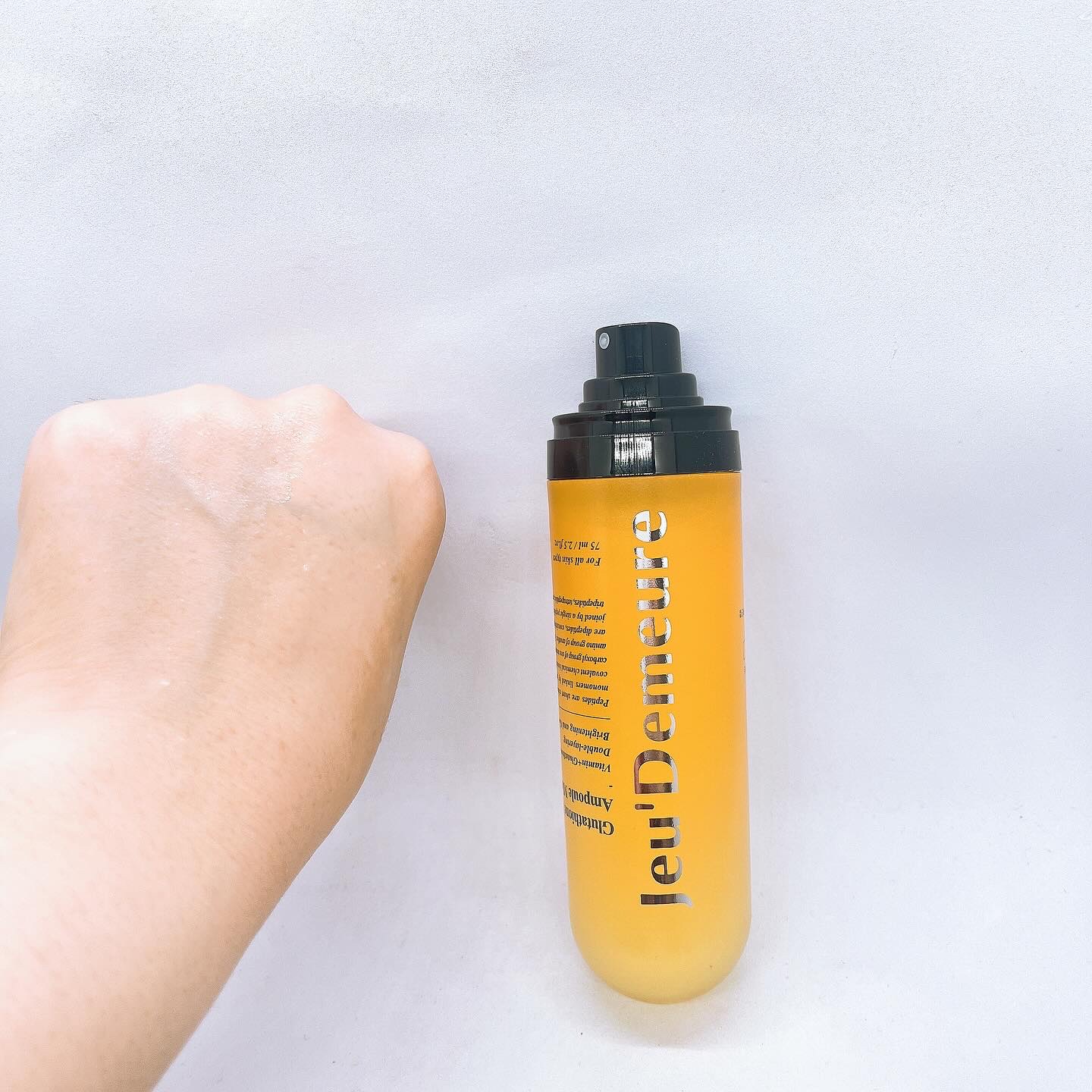 グルタチオン ダブルX アンプル ミスト/ジュディメール/ブースター・導入液を使ったクチコミ（2枚目）