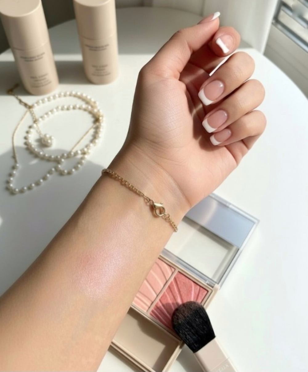 レイヤード フルリ チーク/Visée/パウダーチークを使ったクチコミ（2枚目）