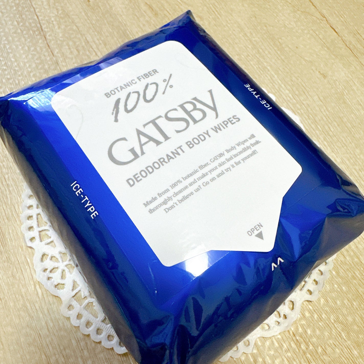 アイスデオドラントボディーペーパー アイスシトラス/ギャツビー/ボディシートを使ったクチコミ(3枚目)