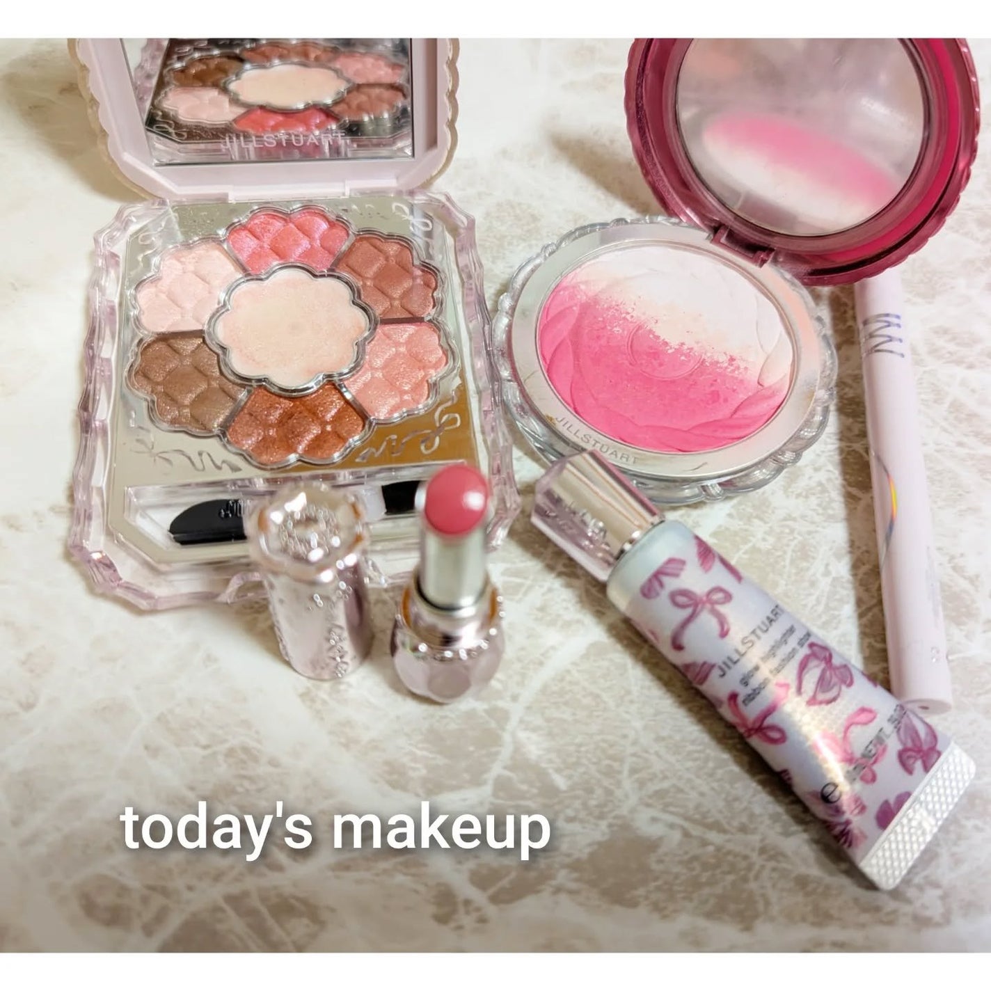 ジルスチュアート パステルペタル ブラッシュ/JILL STUART/パウダーチークを使ったクチコミ(2枚目)