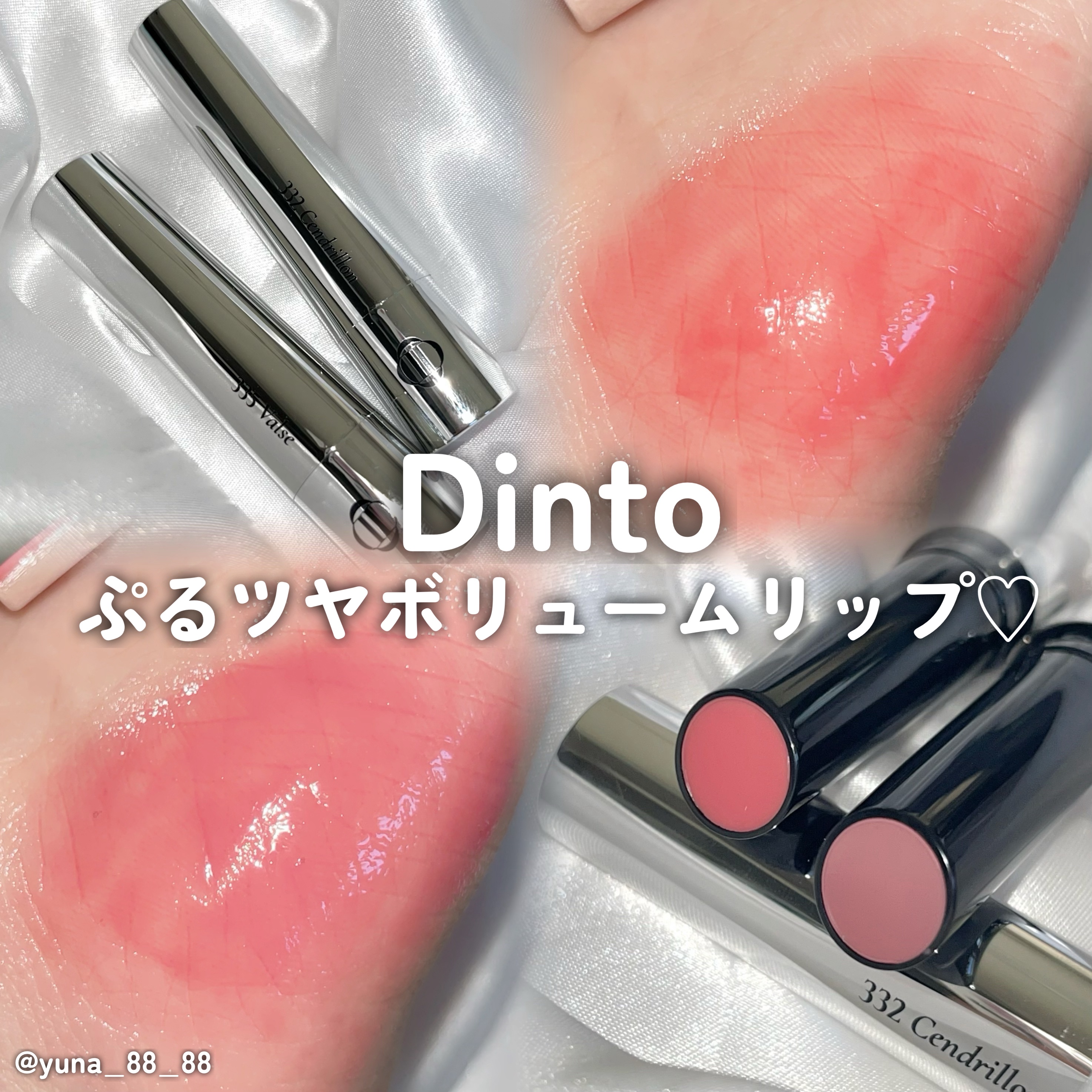 オーバーロードリップグレイズ 332/Dinto/口紅を使ったクチコミ（1枚目）