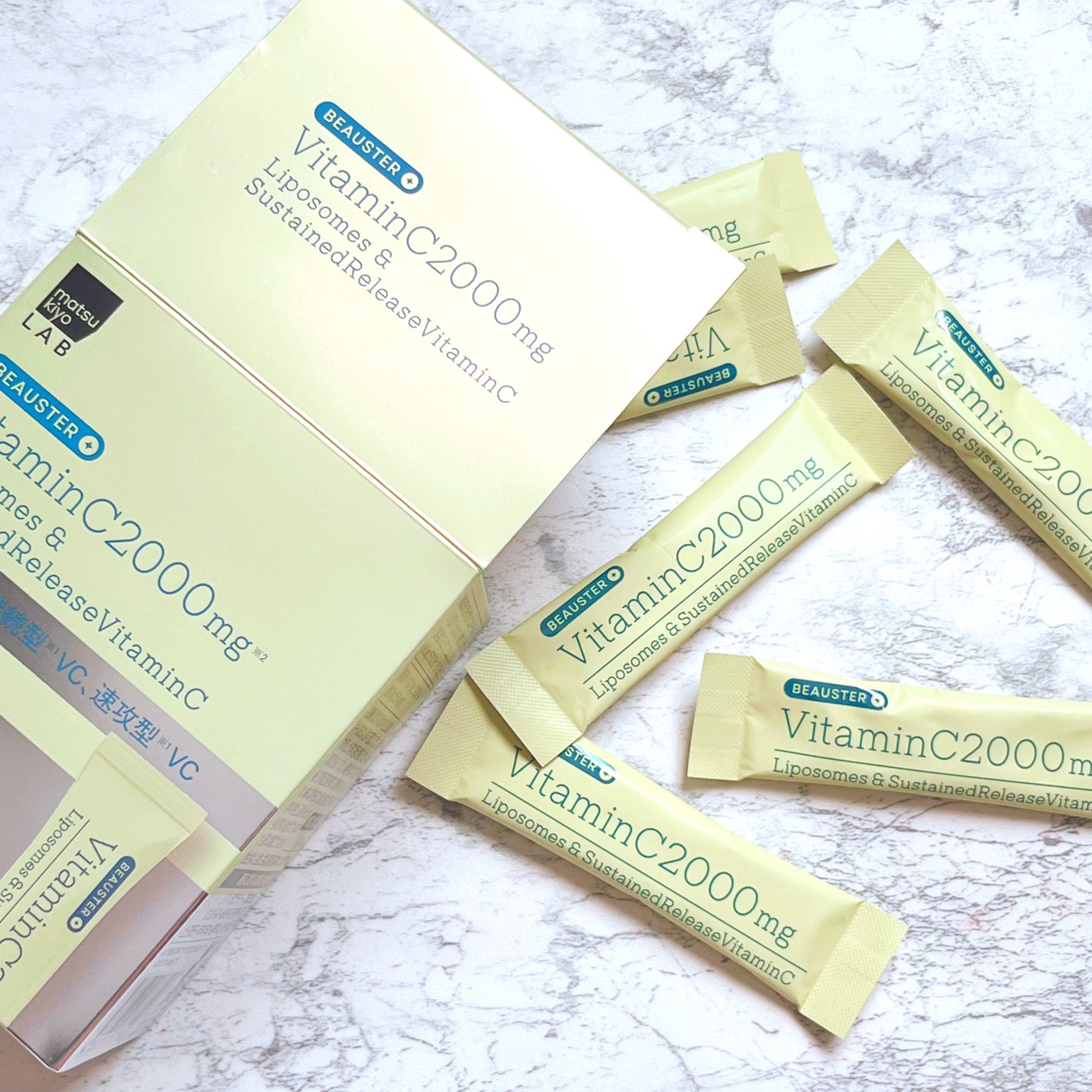 リポソーム+持続型ビタミンC顆粒/matsukiyo LAB/美容サプリメントを使ったクチコミ(1枚目)