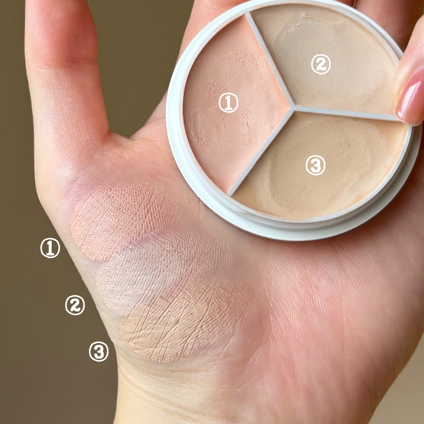 カバーアッププロコンシーラー/TFIT/パレットコンシーラーを使ったクチコミ(3枚目)