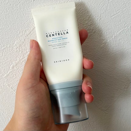 ヒアルーシカ ウォーターフィット サンセラム/SKIN1004/日焼け止めローションを使ったクチコミ(1枚目)