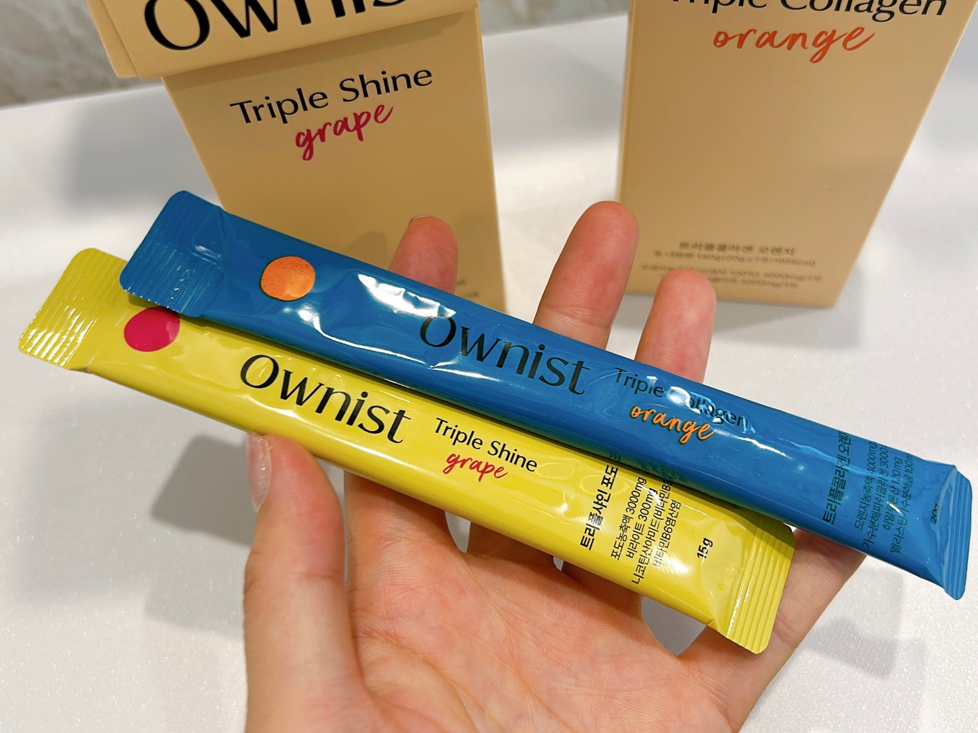 トリプルコラーゲン オレンジ/Ownist/美容サプリメントを使ったクチコミ(5枚目)