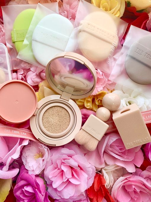 ロングラスティングテンションパフ/THE TOOL LAB/その他ファンデーションを使ったクチコミ(5枚目)