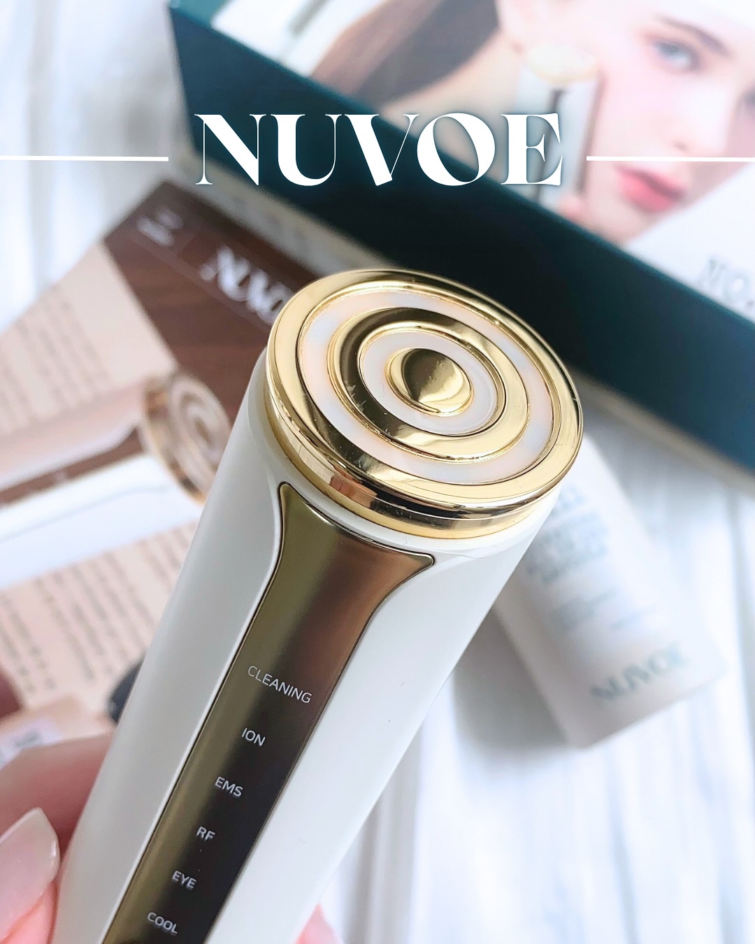 ヌボエ スペシャルセット/NUVOE/美顔器・マッサージを使ったクチコミ（1枚目）