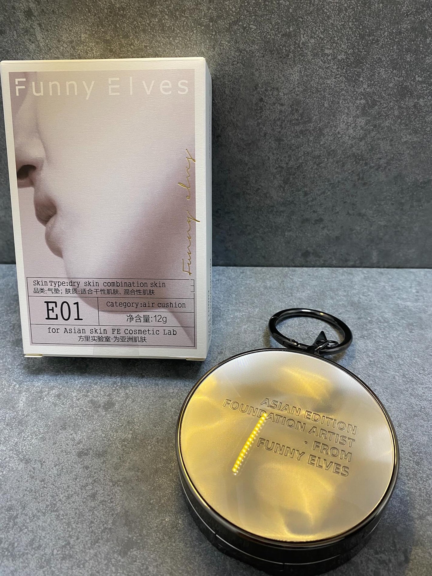 ロングウェア エア クッションファンデーション/FUNNY ELVES方里/クッションファンデーションを使ったクチコミ(1枚目)