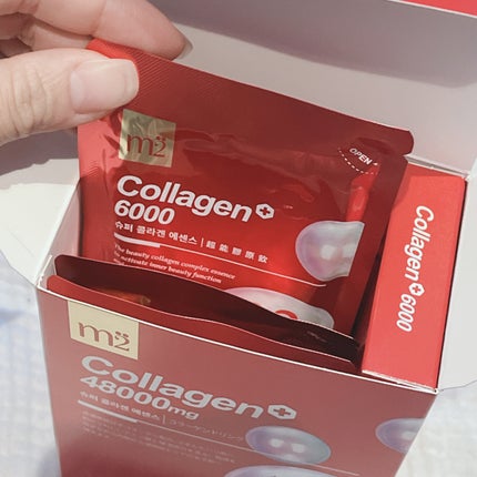 yui on LIPS 「台湾発🇹🇼/『M2コラーゲンドリンク1箱8パウチ入り』韓国産フ..」(2枚目)