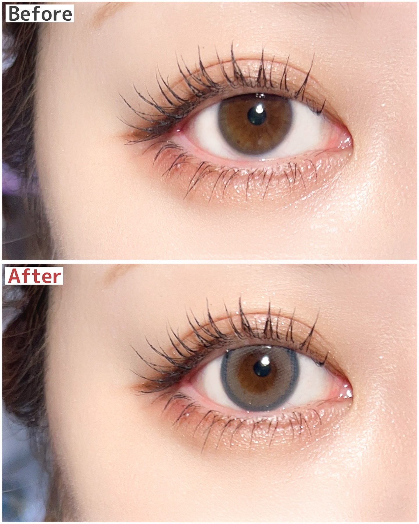 N’s COLLECTION 1day/N’s COLLECTION/ワンデー（１DAY）カラコンを使ったクチコミ（2枚目）