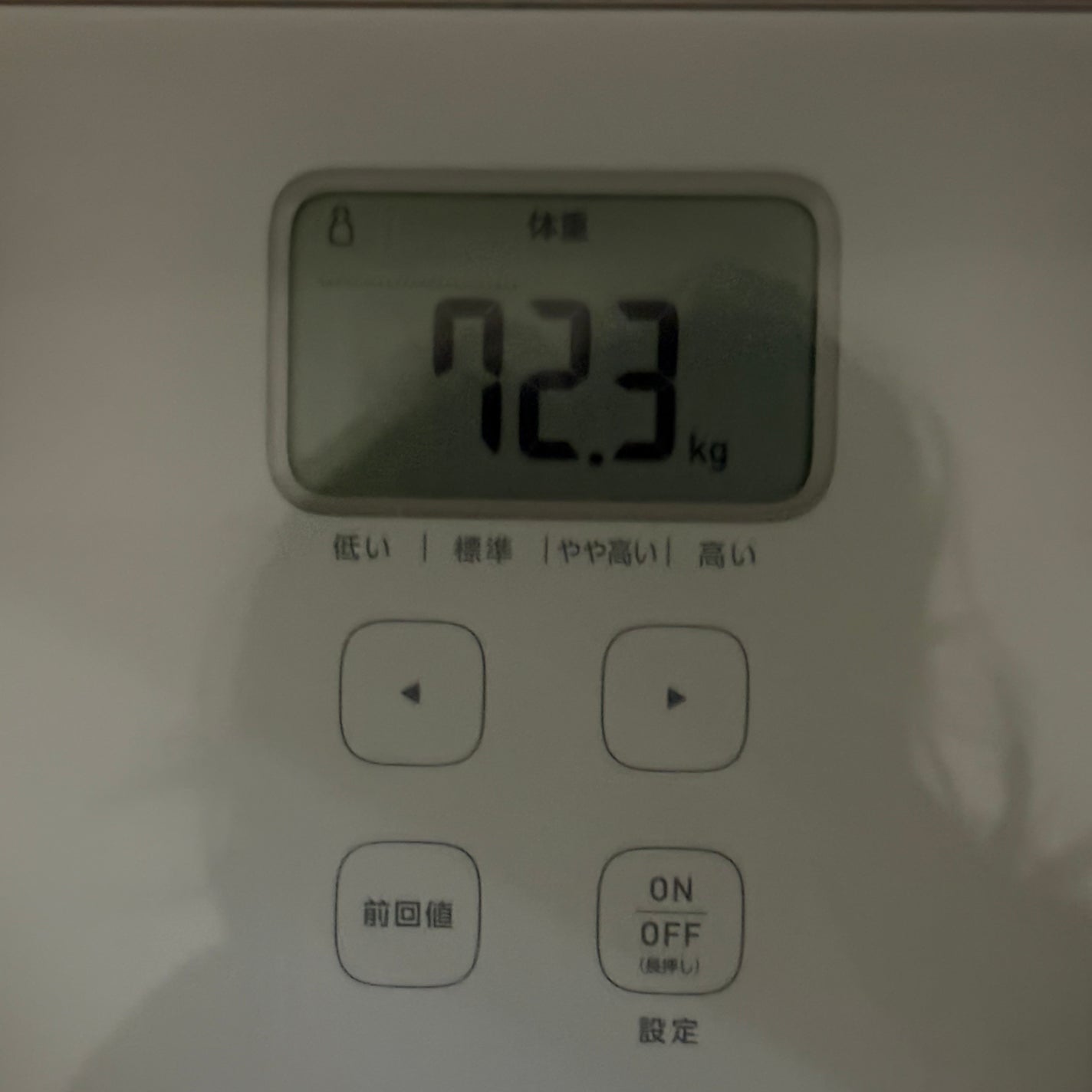 やばめ on LIPS 「ダイエット開始現時点72.3キロ目標 54キロ次回記録日11月..」(1枚目)