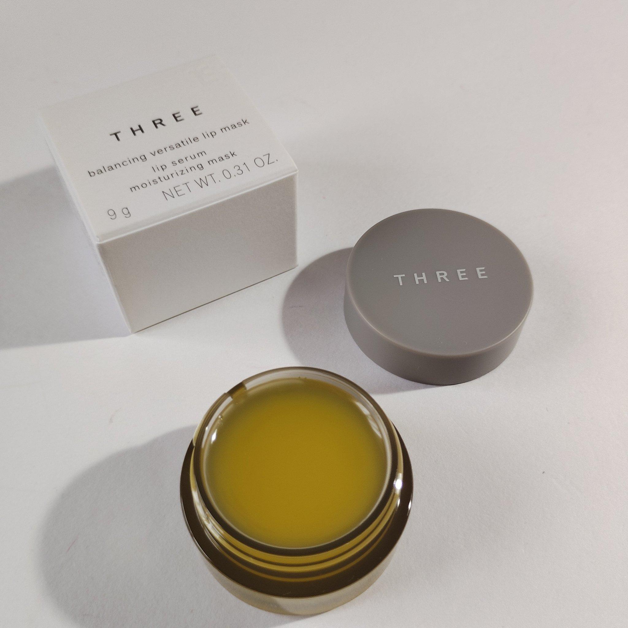 バランシングヴァーサタイルリップマスク/THREE/リップマスクを使ったクチコミ（2枚目）