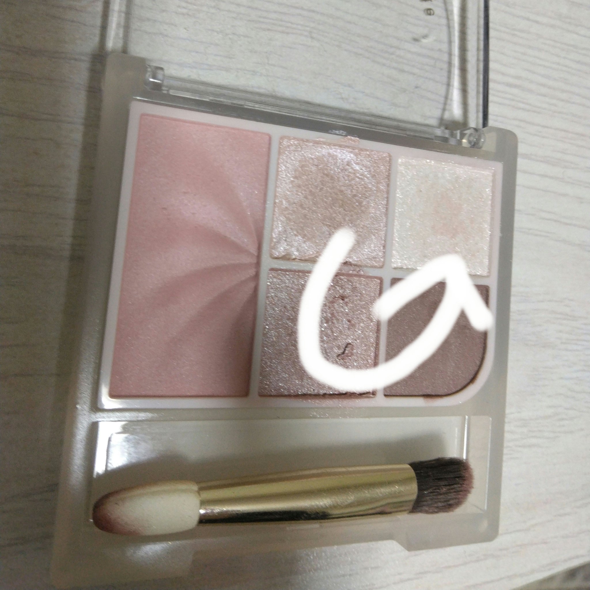 フェイスアイパレット/CEZANNE/アイシャドウを使ったクチコミ（3枚目）