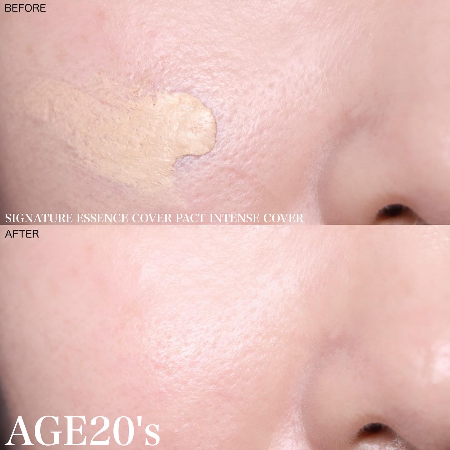 SIGNATURE ESSENCE COVER PACT　/AGE20’s/クリーム・エマルジョンファンデーションを使ったクチコミ（2枚目）