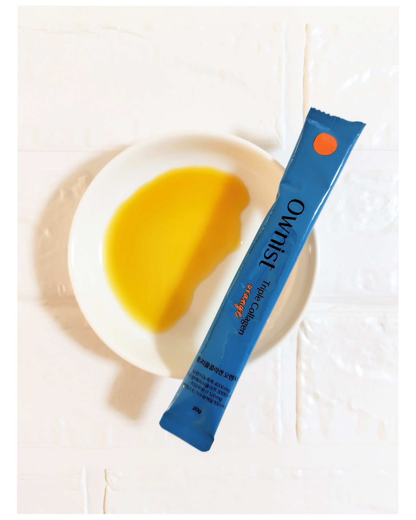 トリプルコラーゲン オレンジ/Ownist/美容サプリメントを使ったクチコミ（3枚目）