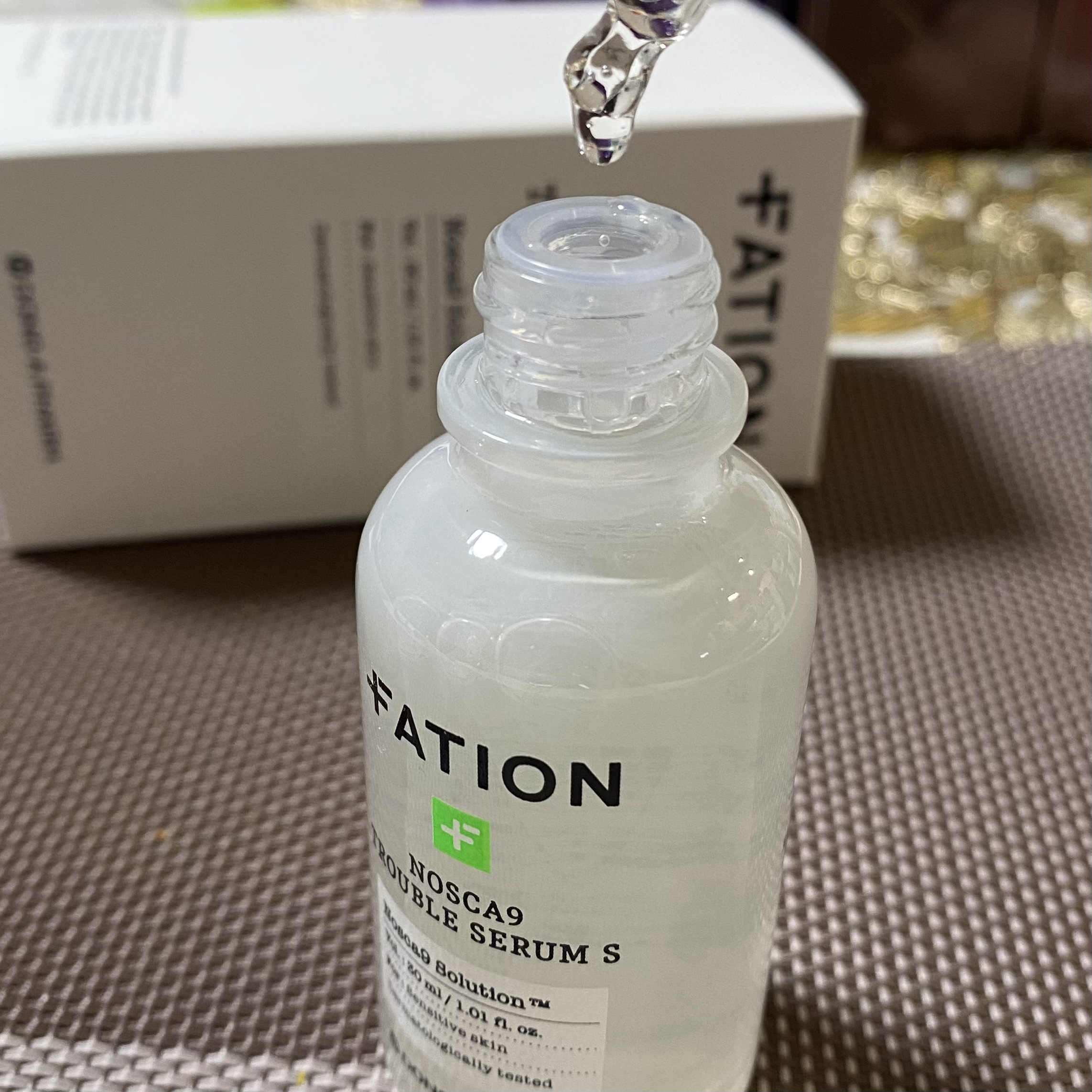 ノスカナイントラブルセラムS/FATION/美容液を使ったクチコミ（3枚目）