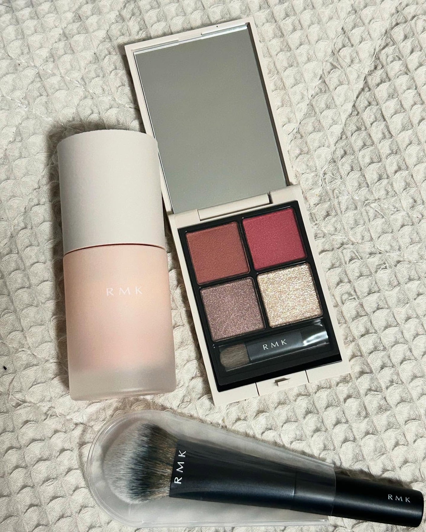 ファンデーションブラシ N/RMK/メイクブラシを使ったクチコミ(3枚目)