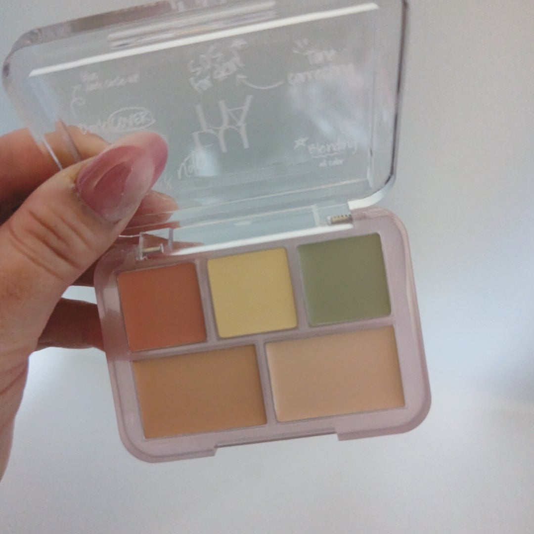 コンシールブレンダーパレット/LUNA/パレットコンシーラーを使ったクチコミ（2枚目）