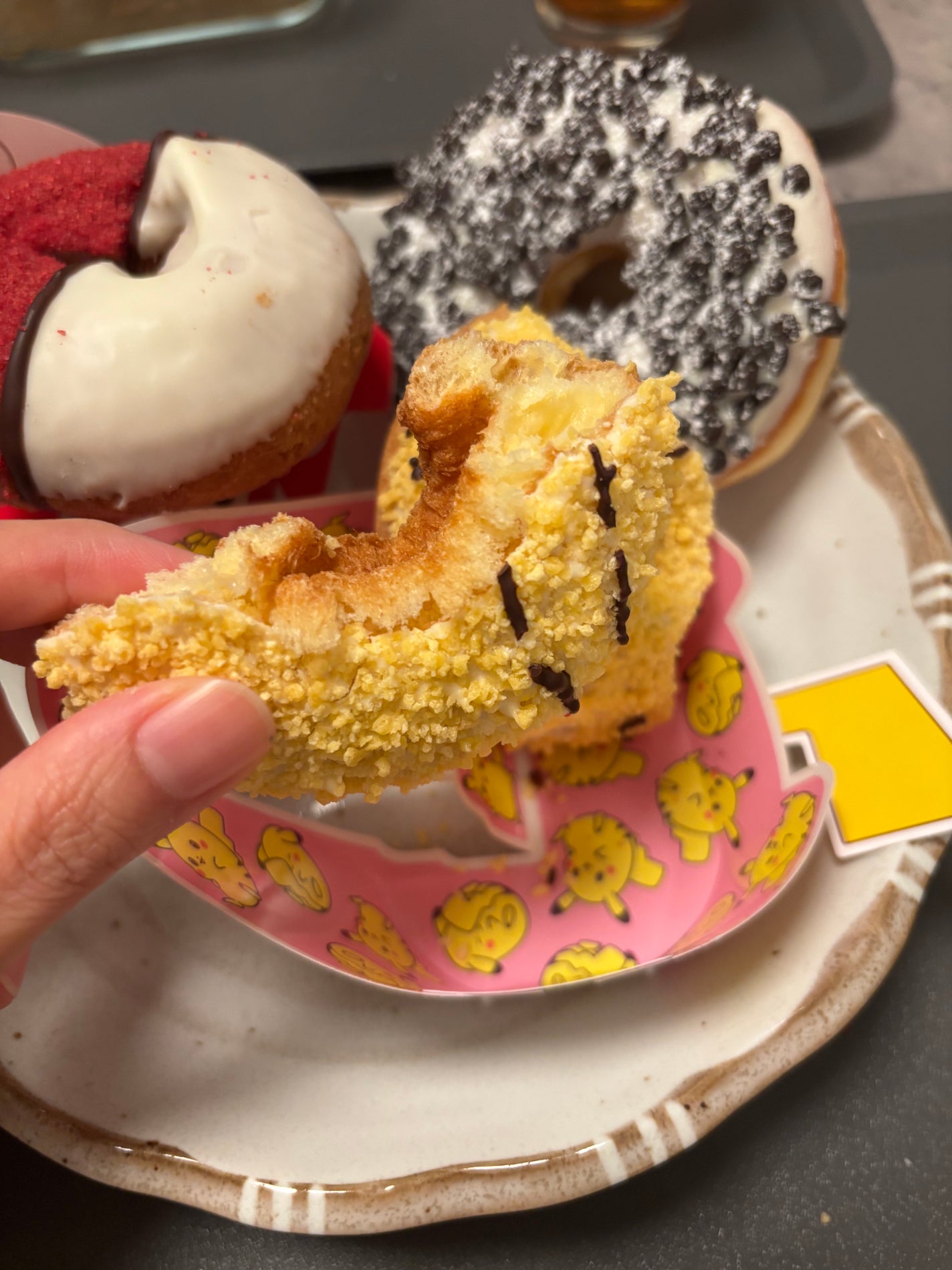 もふもふ ピカチュウ ドーナツ/ミスタードーナツ/その他食品を使ったクチコミ(6枚目)