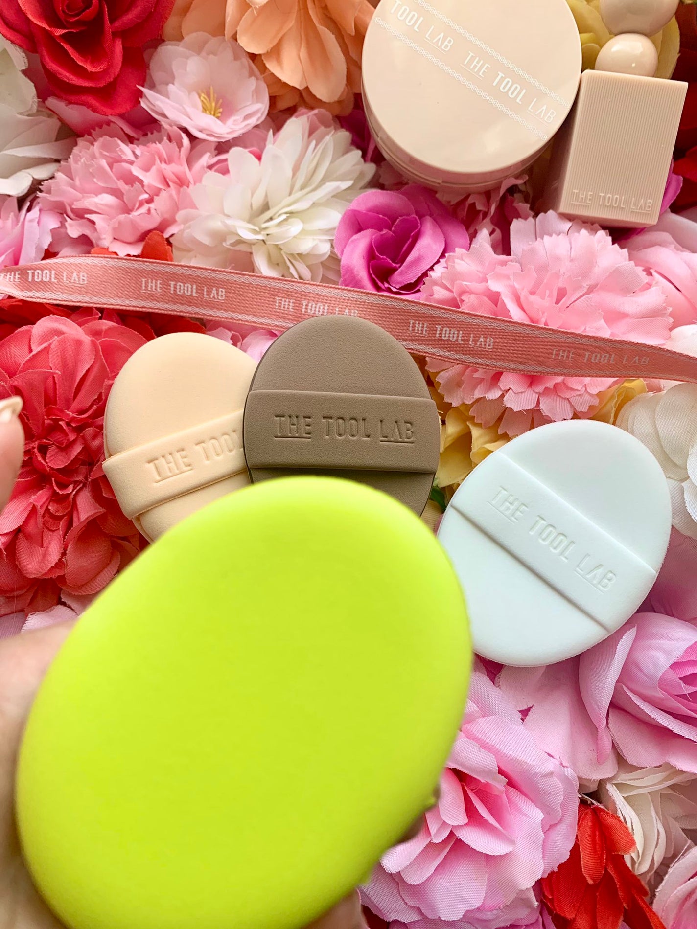 ロングラスティングテンションパフ/THE TOOL LAB/その他ファンデーションを使ったクチコミ(2枚目)