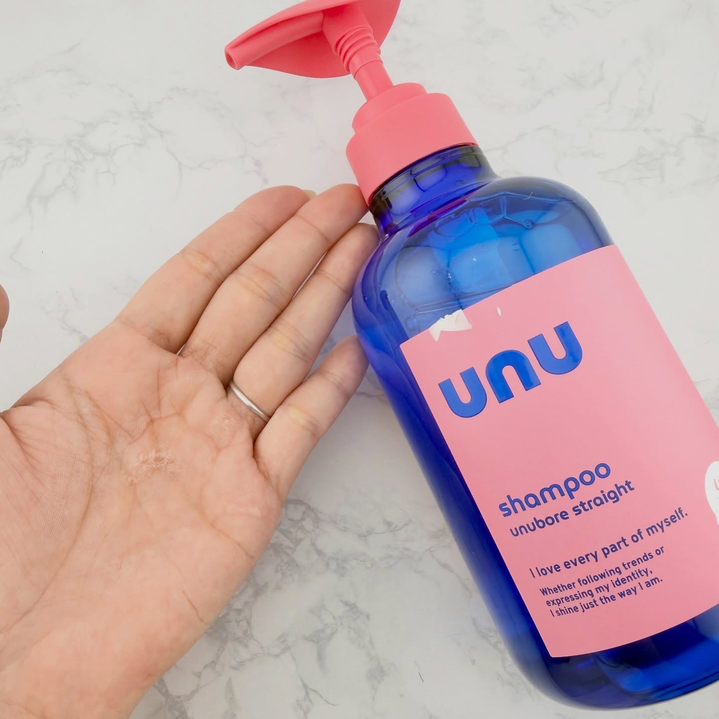 ウヌ　ウヌボレストレート　シャンプー/ヘアトリートメント/unu/市販シャンプーを使ったクチコミ（2枚目）