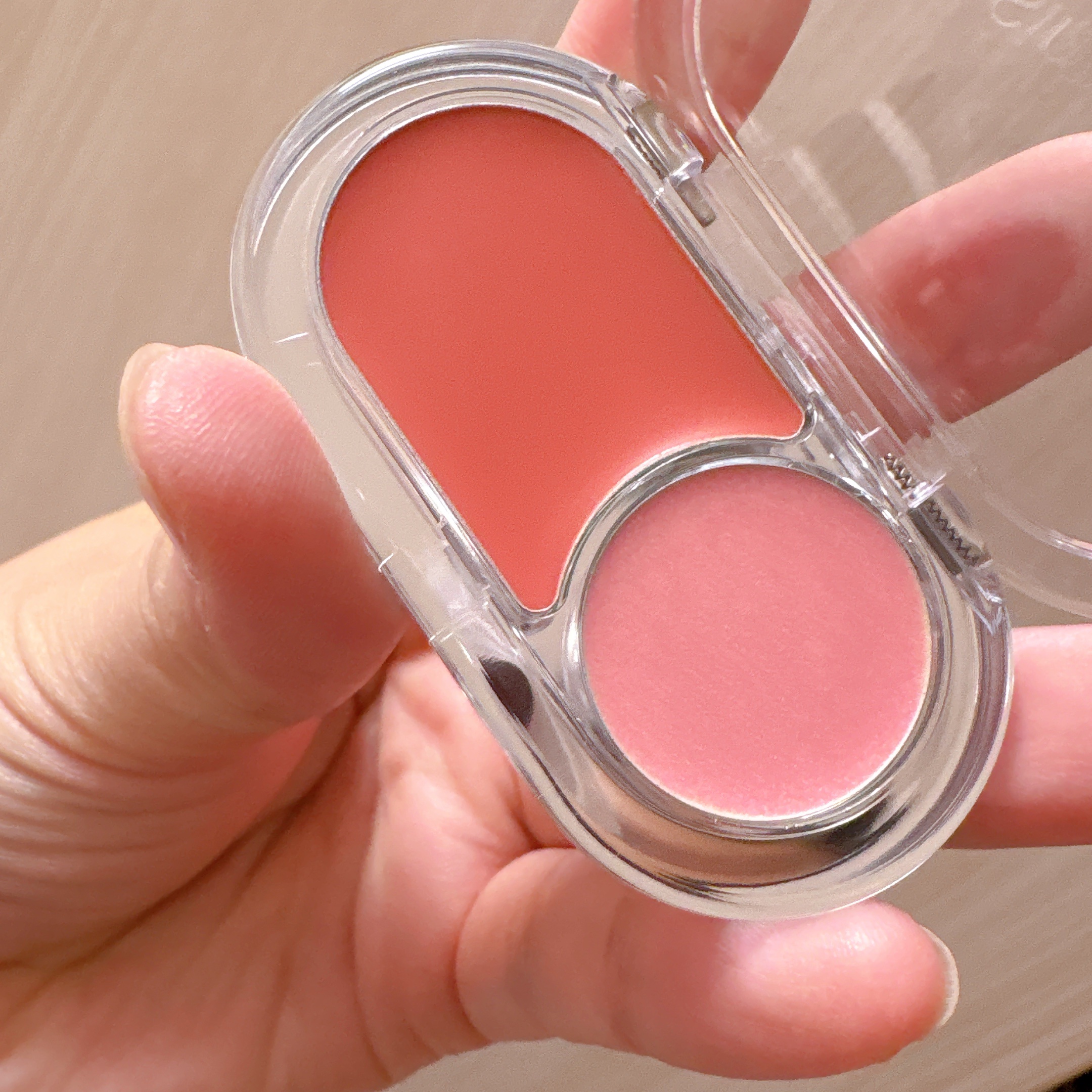 グリームオンバーム/Sim;plain/ジェル・クリームチークを使ったクチコミ（2枚目）