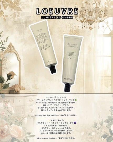 ゆかのコスメ日記📓💘フォロバ100 on LIPS 「PRLOEUVREPARFUMHANDCREAM🕊️#LIBE..」(2枚目)