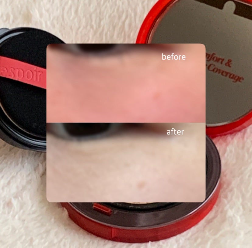 ビーベルベット カバークッション/espoir/クッションファンデーションを使ったクチコミ(5枚目)