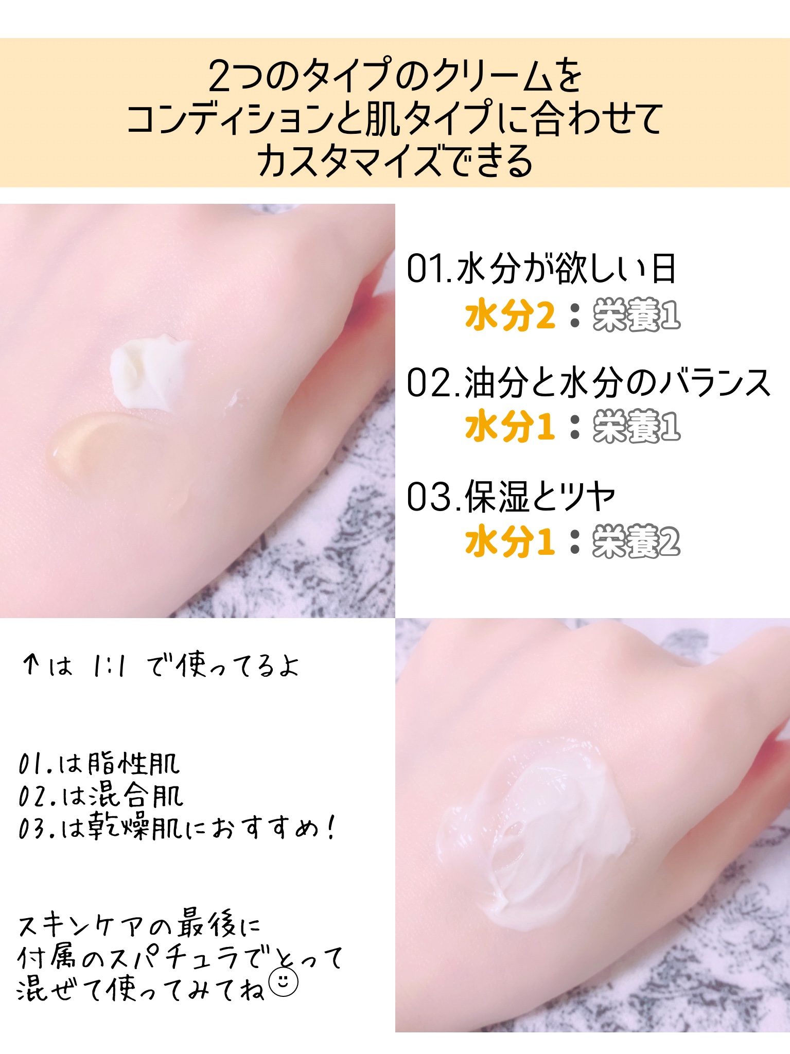 ホワイトトリュフダブルセラムアンドクリーム/ダルバ/フェイスクリームを使ったクチコミ（3枚目）