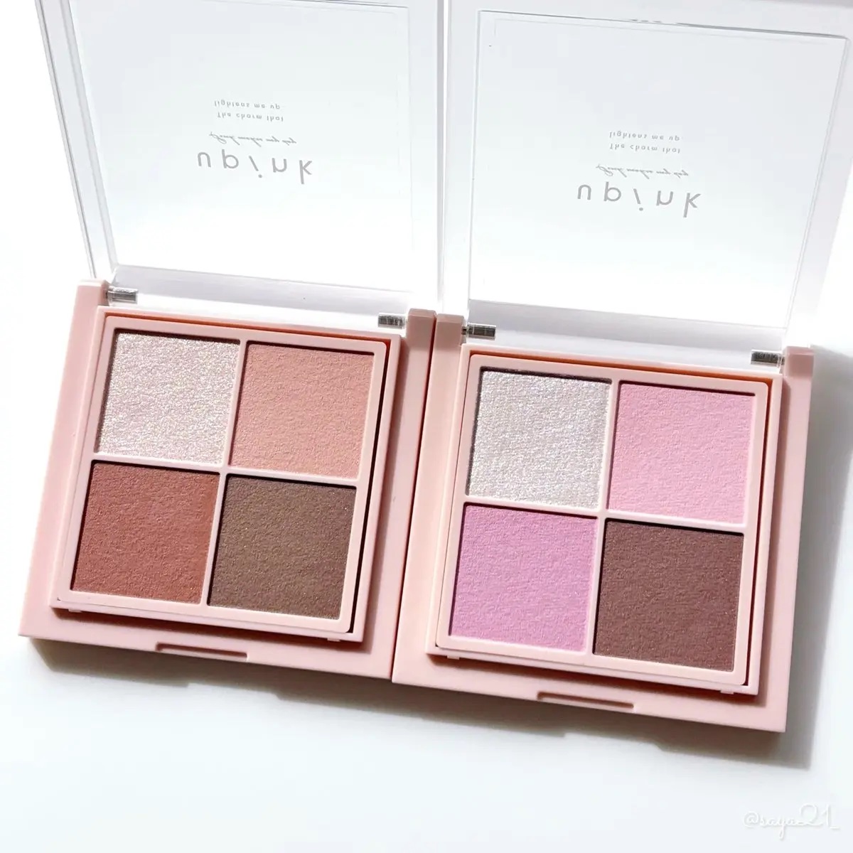 シャインオンステージアイパレット/upink/アイシャドウパレットを使ったクチコミ（2枚目）