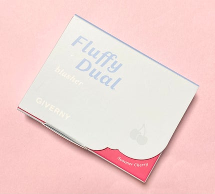 Fluffy Dual Blusher/GIVERNY/パウダーチークを使ったクチコミ(1枚目)