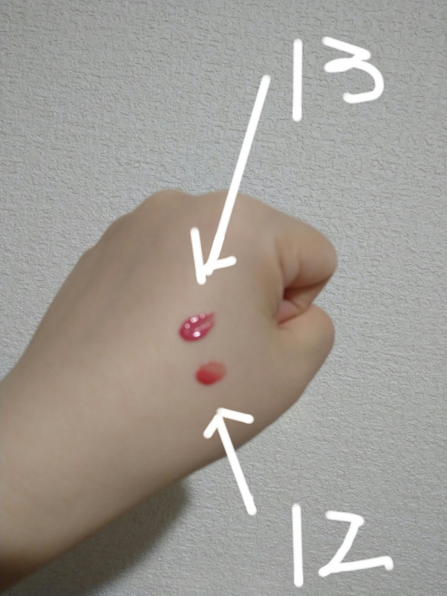 ウォーターリズムグロウティント 12 リッチラッシュ/TIRTIR(ティルティル)/リップティントを使ったクチコミ（2枚目）