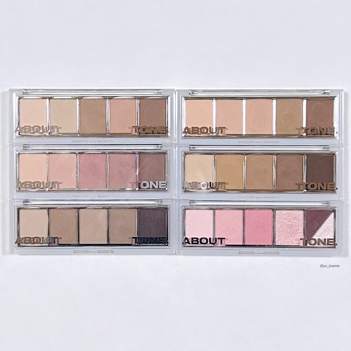 リターントゥーベーシックシャドウパレット/ABOUT TONE/アイシャドウパレットを使ったクチコミ（1枚目）