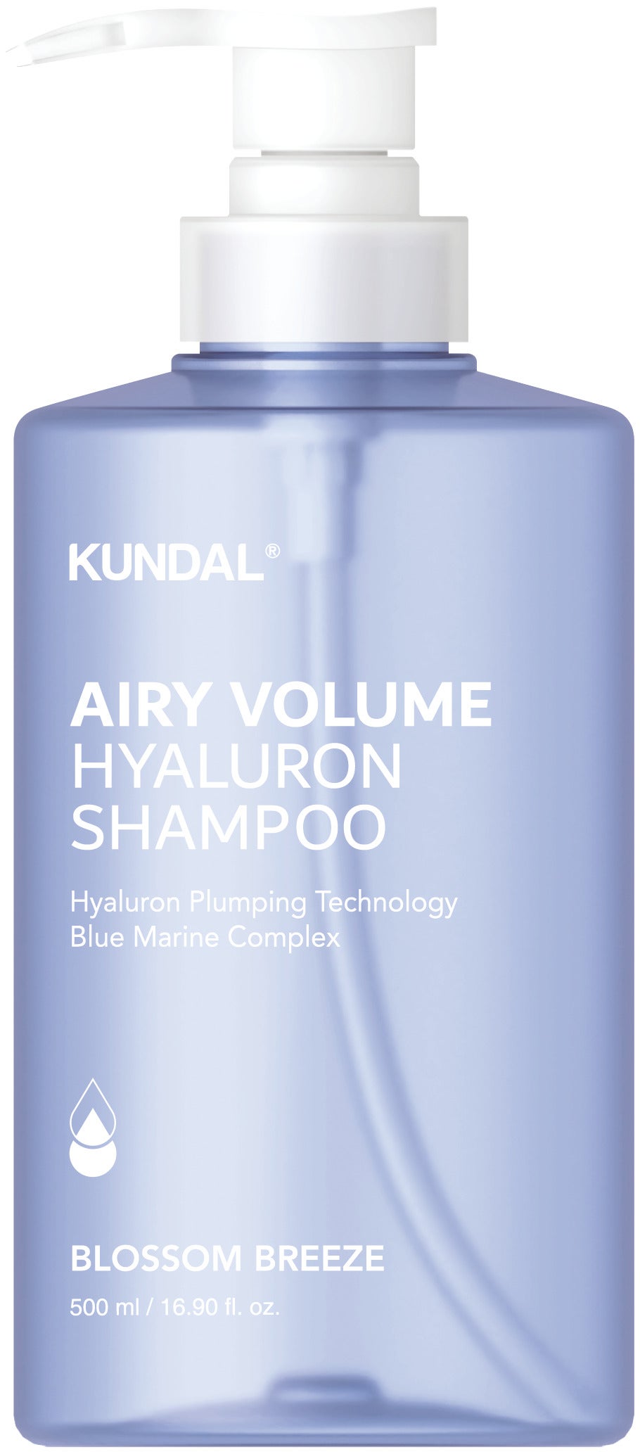 クンダル エアリーボリュームヒアルロンシャンプー&トリートメント シャンプー 500ml