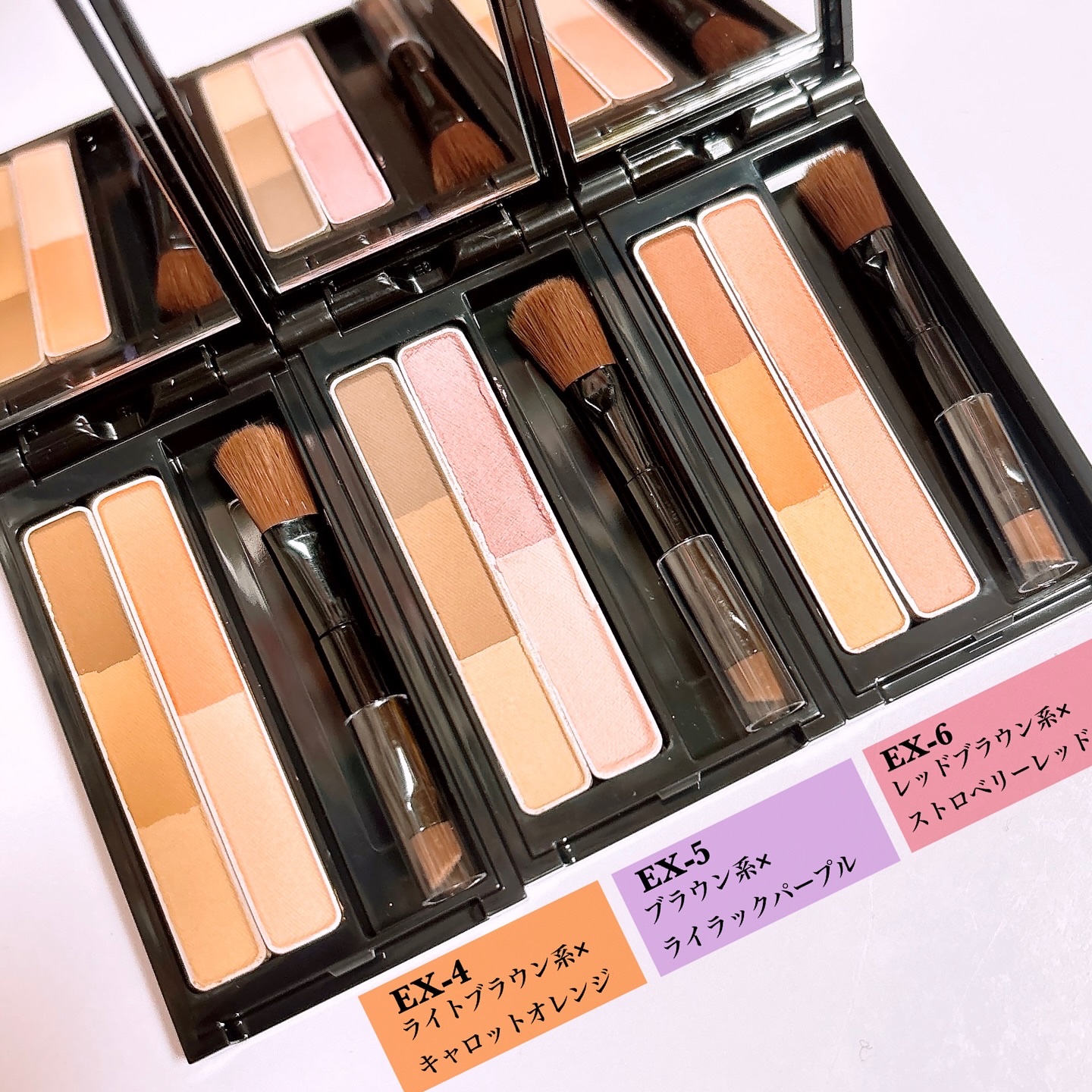 デザイニングアイブロウ3D(デュアルカラー)/KATE/パウダーアイブロウを使ったクチコミ（3枚目）