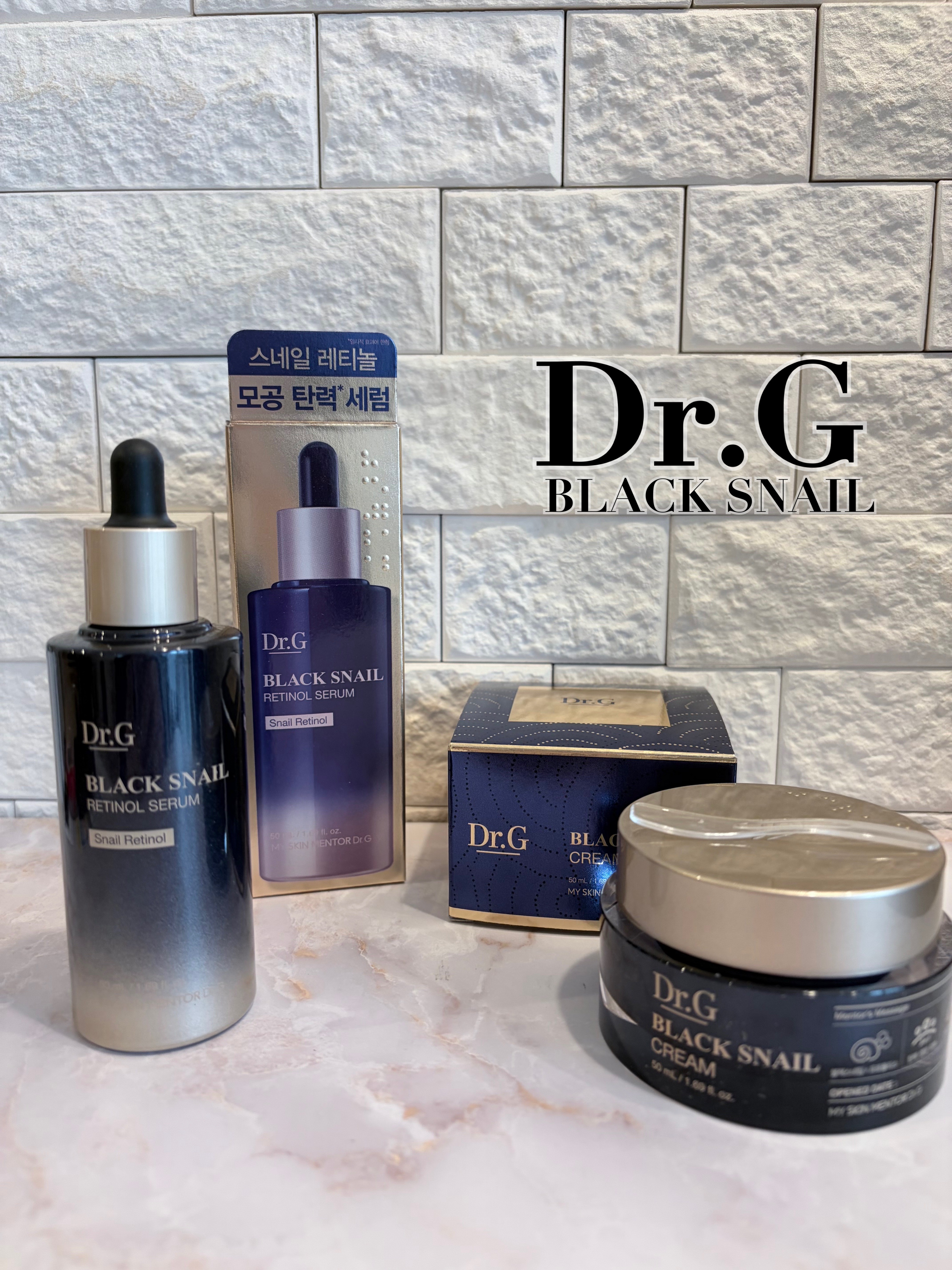 ブラックスネイル クリーム/Dr.G/フェイスクリームを使ったクチコミ（1枚目）