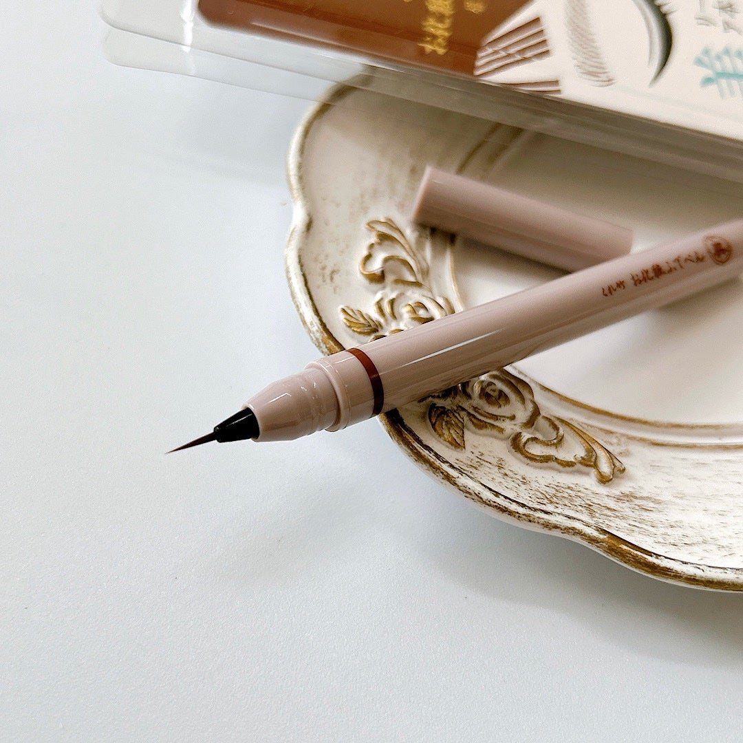 くれ竹 お化粧ふでぺん 眉毛用 毛筆極細/くれ竹 /リキッドアイブロウを使ったクチコミ(3枚目)