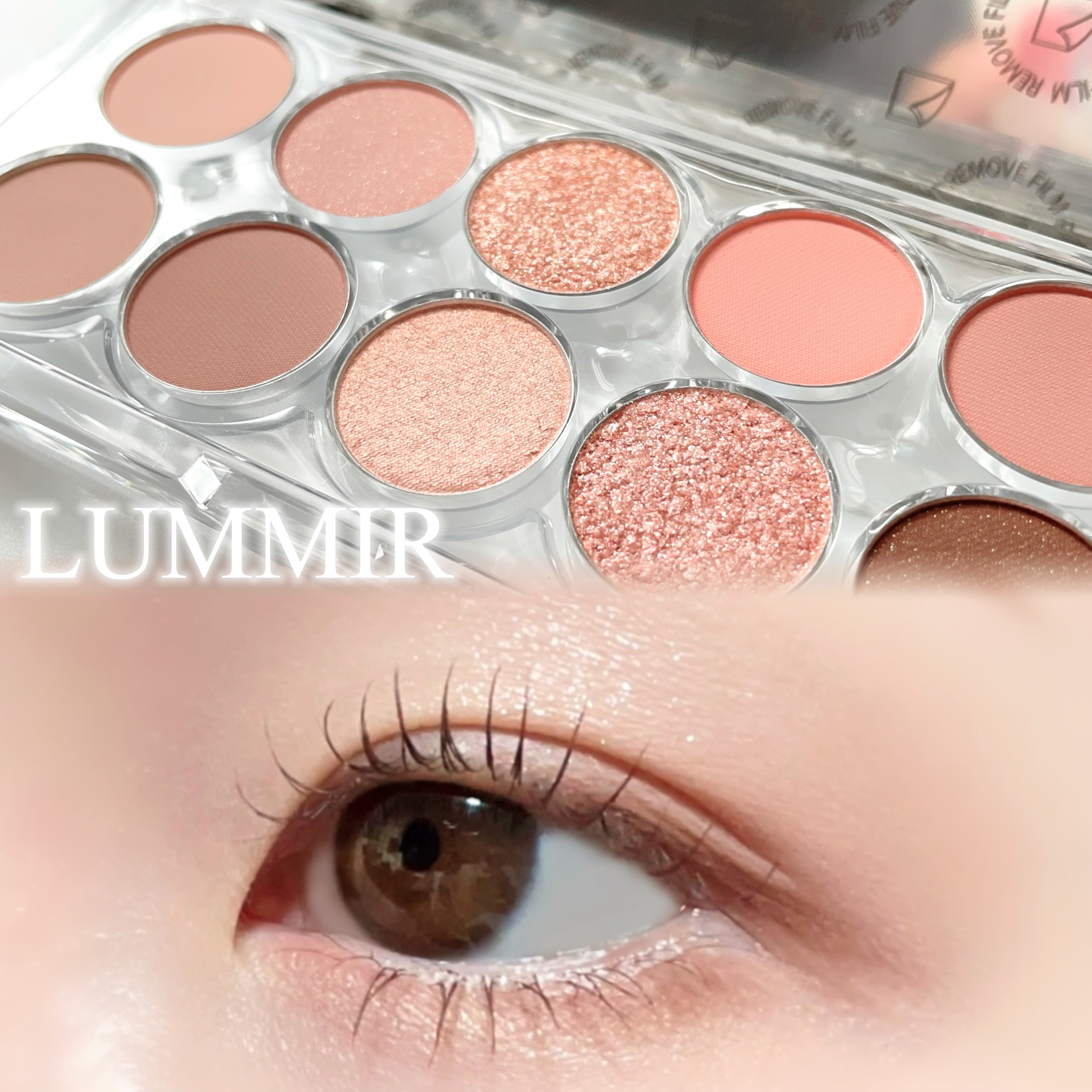 ライトオンアイズシャドウパレット/ルミル/アイシャドウパレットを使ったクチコミ（1枚目）