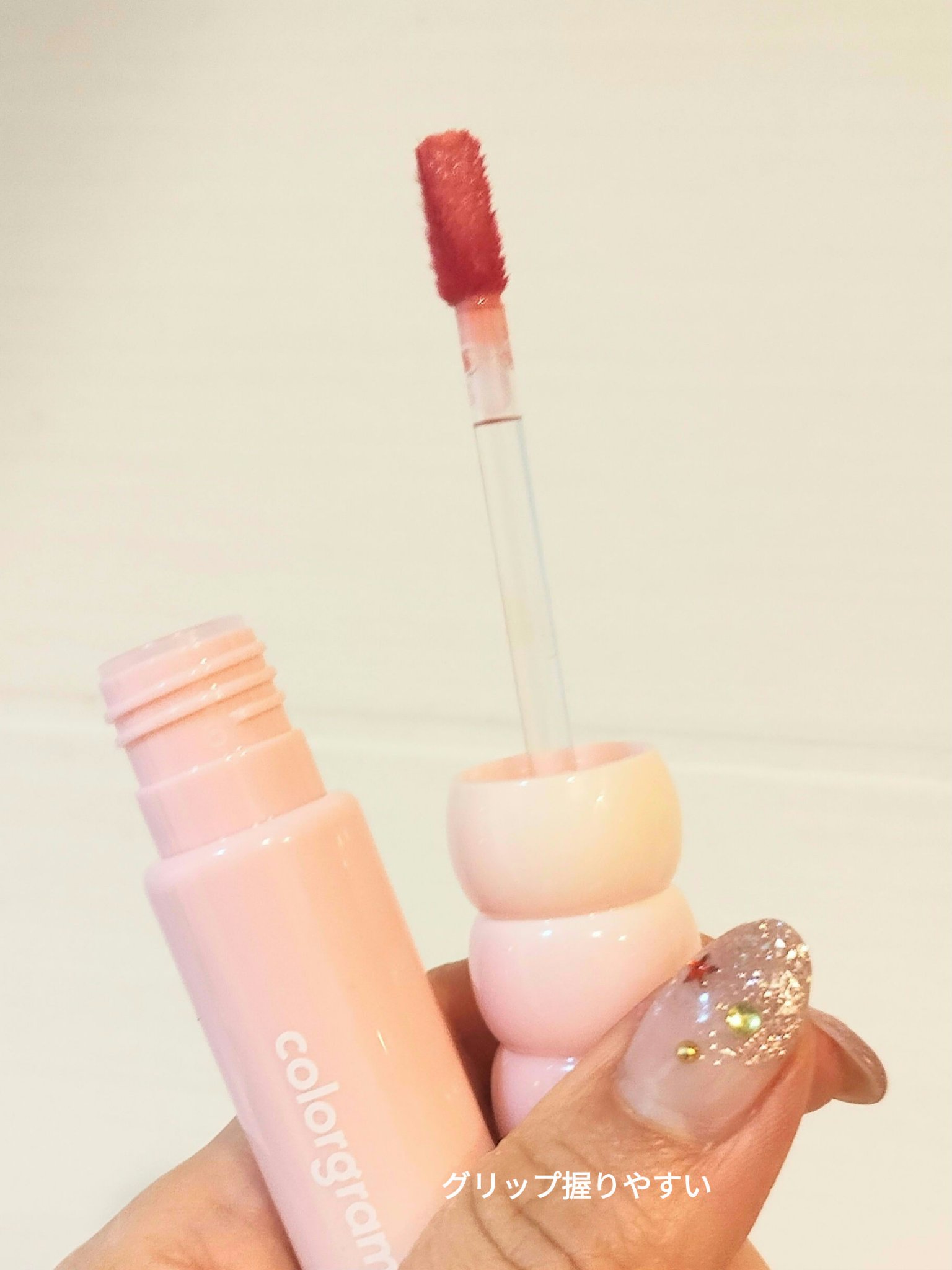 カラーグラム タンフルグラスティントミルク/Colorgram/リップティントを使ったクチコミ（2枚目）